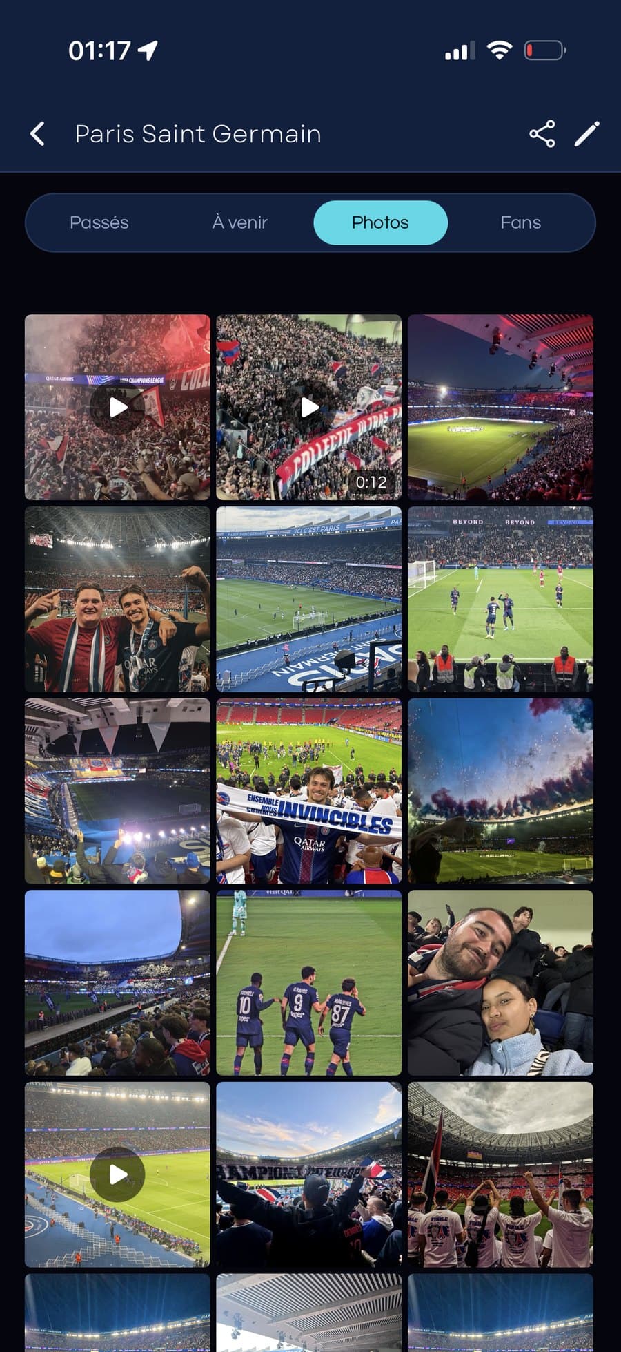 Les photos du match